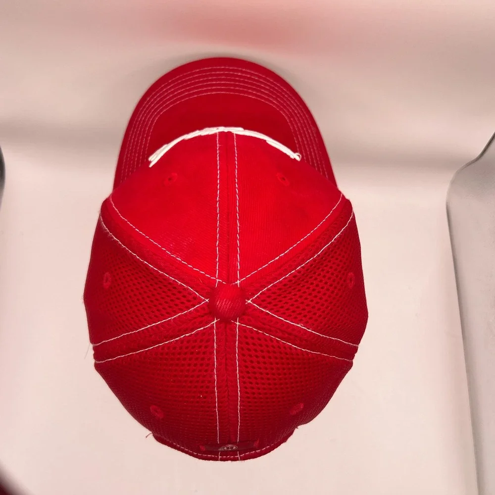 Utah Utes Hat Red Mesh Back Adjustable Baseball Cap NCAA Fan Gear